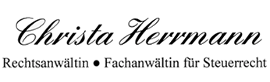 Logo Christa Herrmann, Rechtsanwältin, Fachanwältin für Steuerrecht